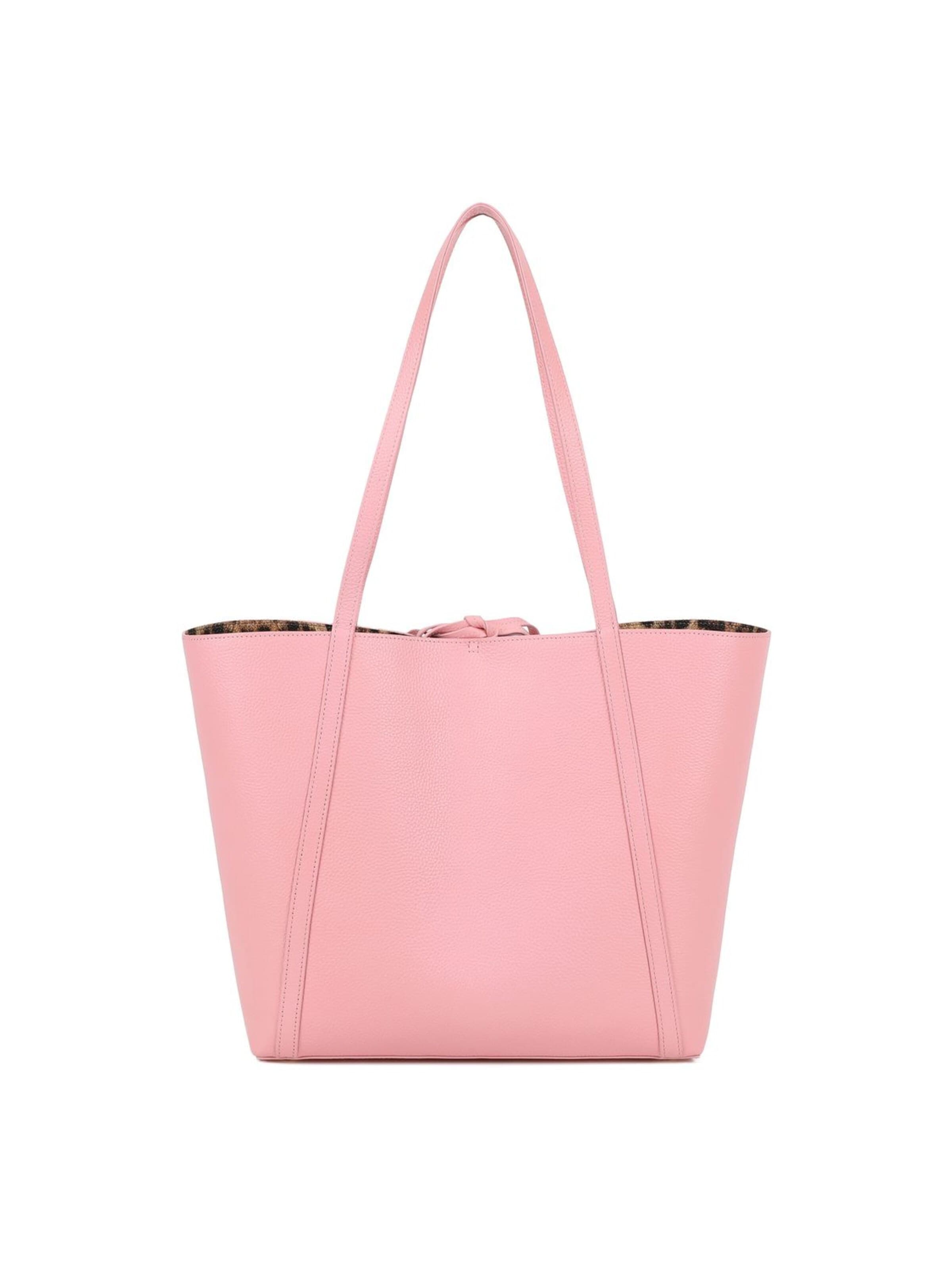 Shopper 'Double' di Braccialini in rosa