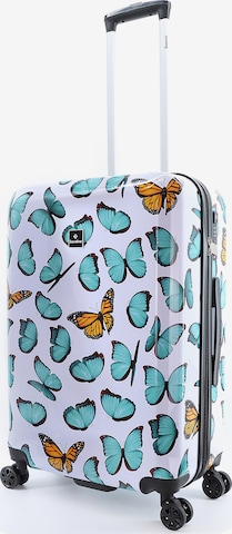 Saxoline Suitcase 'Springful' in Mixed colors: front