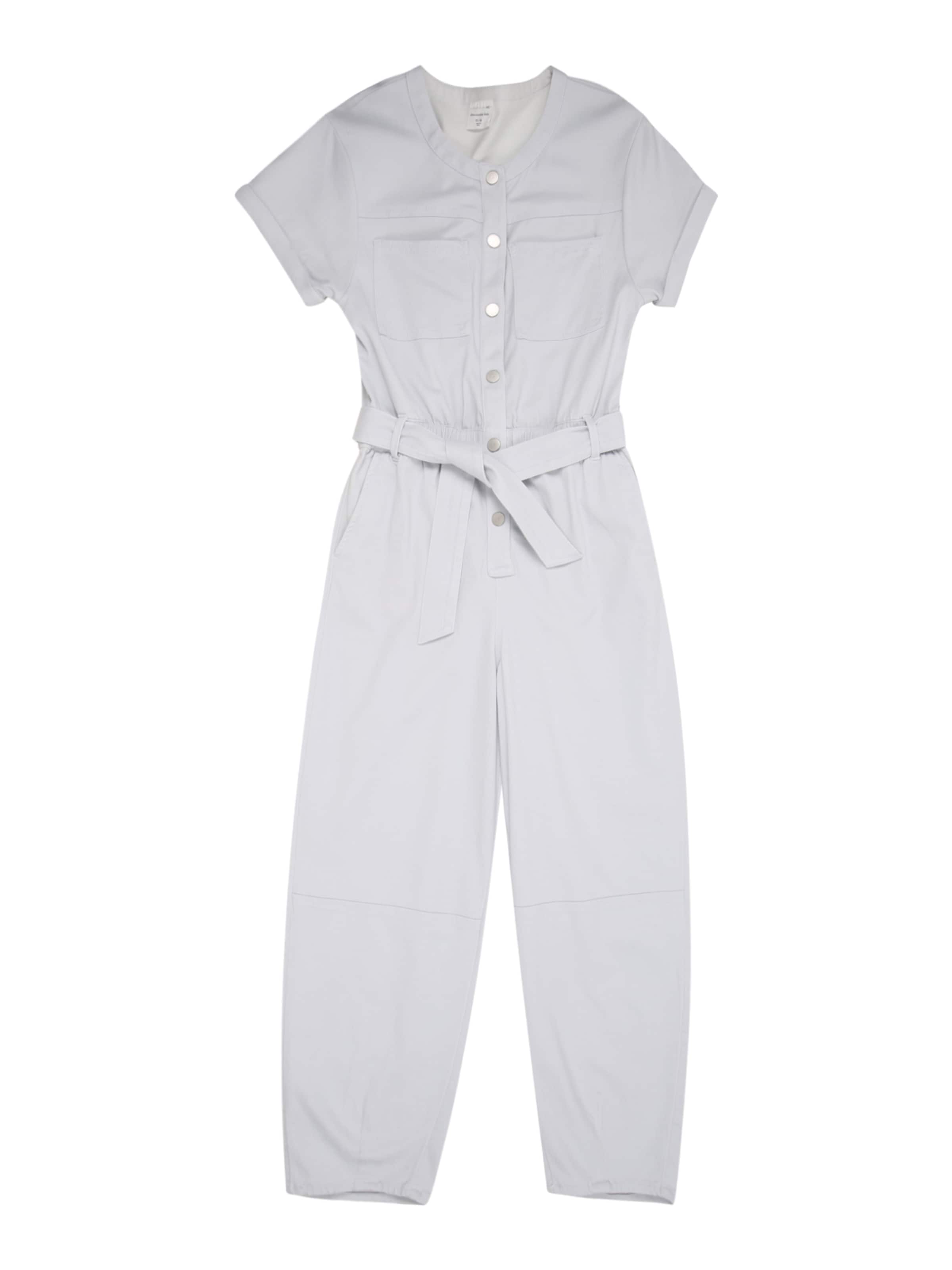Abercrombie & Fitch Overall in Blauw: voorkant