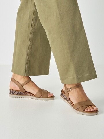 Tamaris Sandaal in Beige