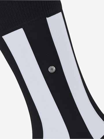 BURLINGTON Socks 'Retro Lines' in Black: front