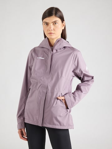 MAMMUT Outdoorjacka 'Alto' i lila: framsida