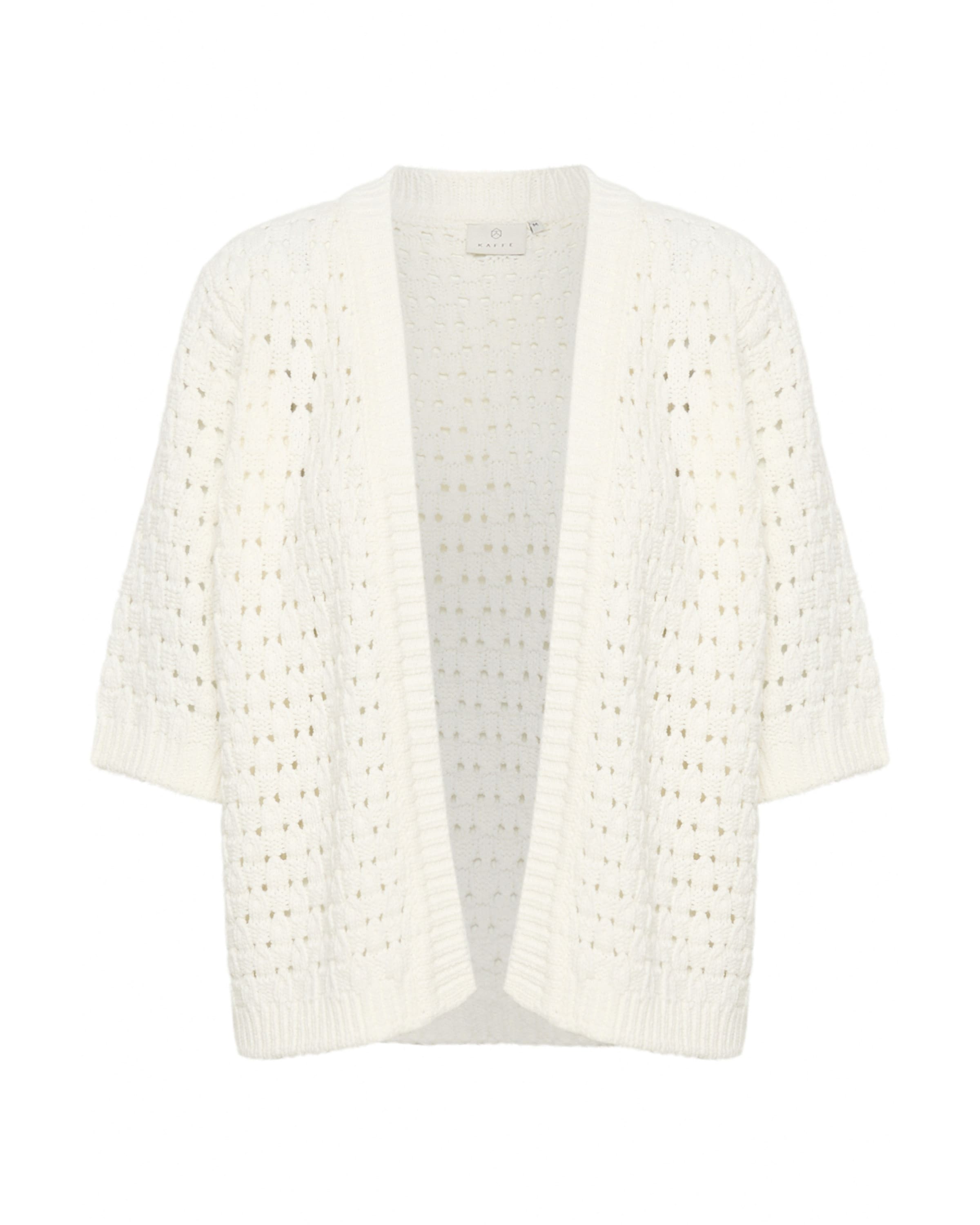 Kaffe Knit cardigan 'Silja' in White: front