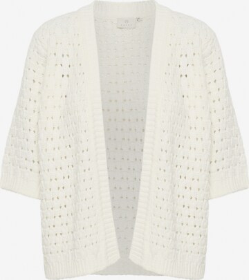 Kaffe Knit Cardigan 'Silja' in White: front