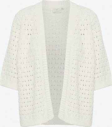 Kaffe Knit cardigan 'Silja' in White: front