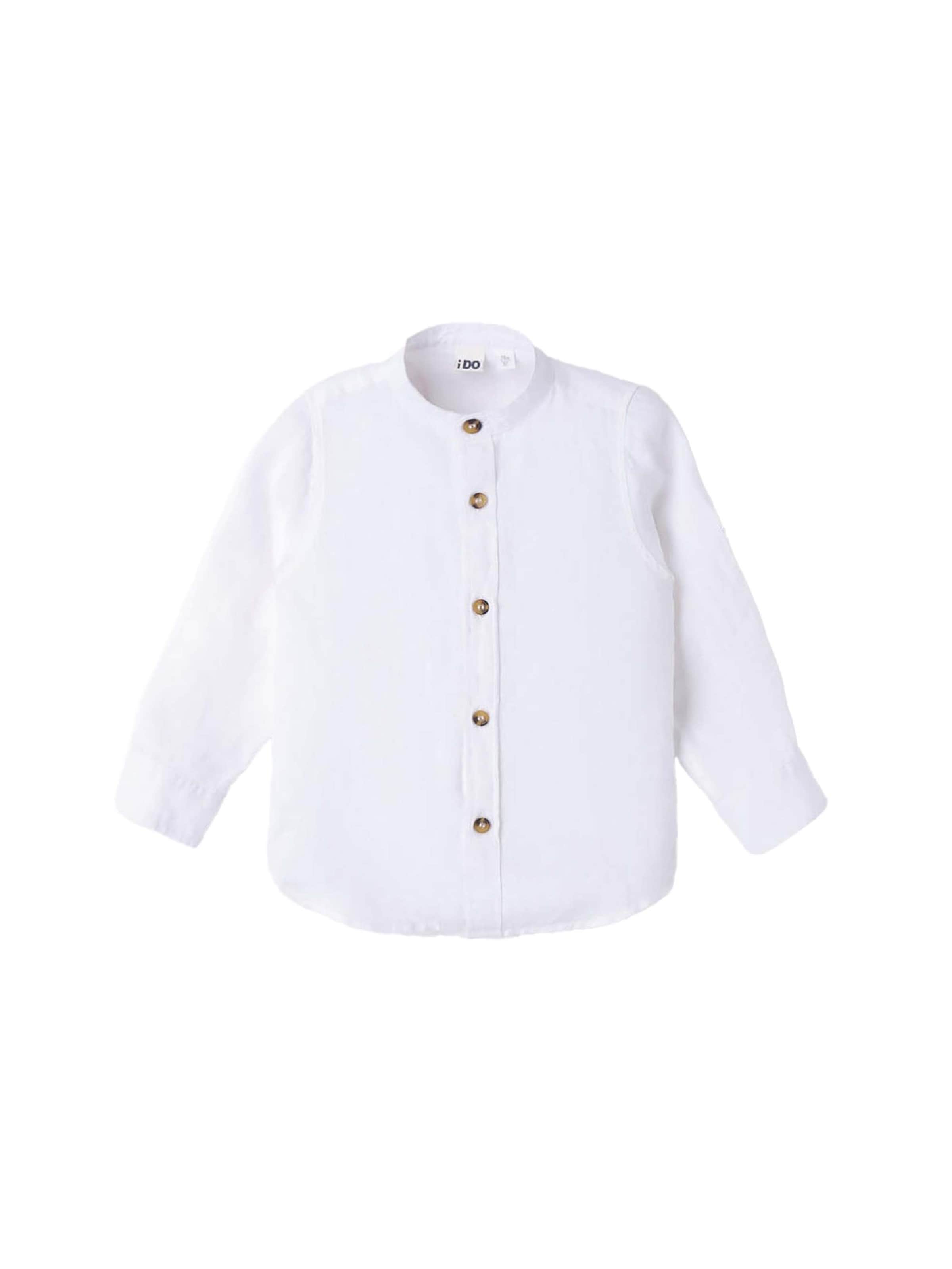 Coupe regular Chemise 'Camicia' IDO COLLECTION en blanc : devant