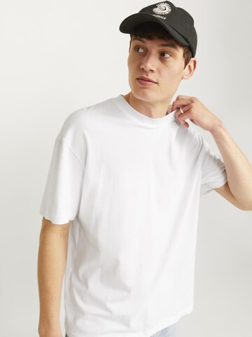 T-Shirt 'JJEBradley' JACK & JONES en blanc