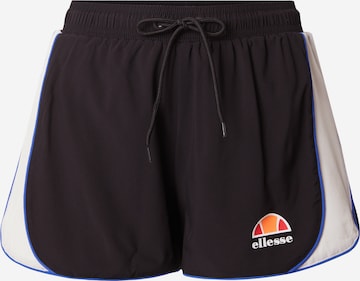 ELLESSE Regular Sportbroek 'Yahtari' in Zwart: voorkant