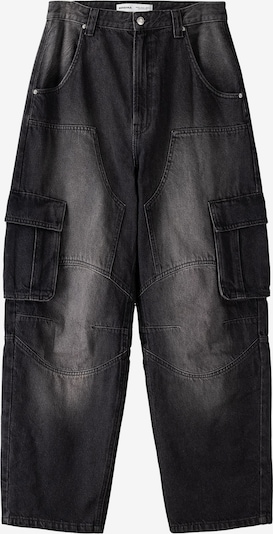 Bershka Cargo jeans in Black denim, Item view