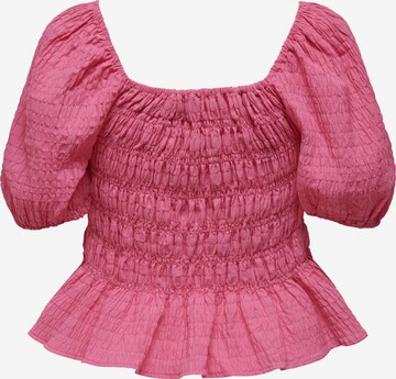 ONLY Bluse 'CARLA' i pink