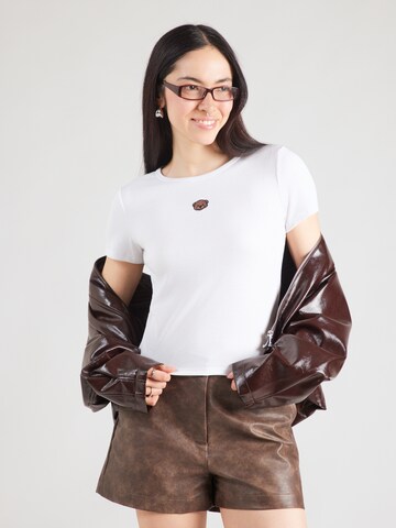 ONLY Μπλουζάκι 'ONLELVA JUNE' σε λευκό: μπροστά