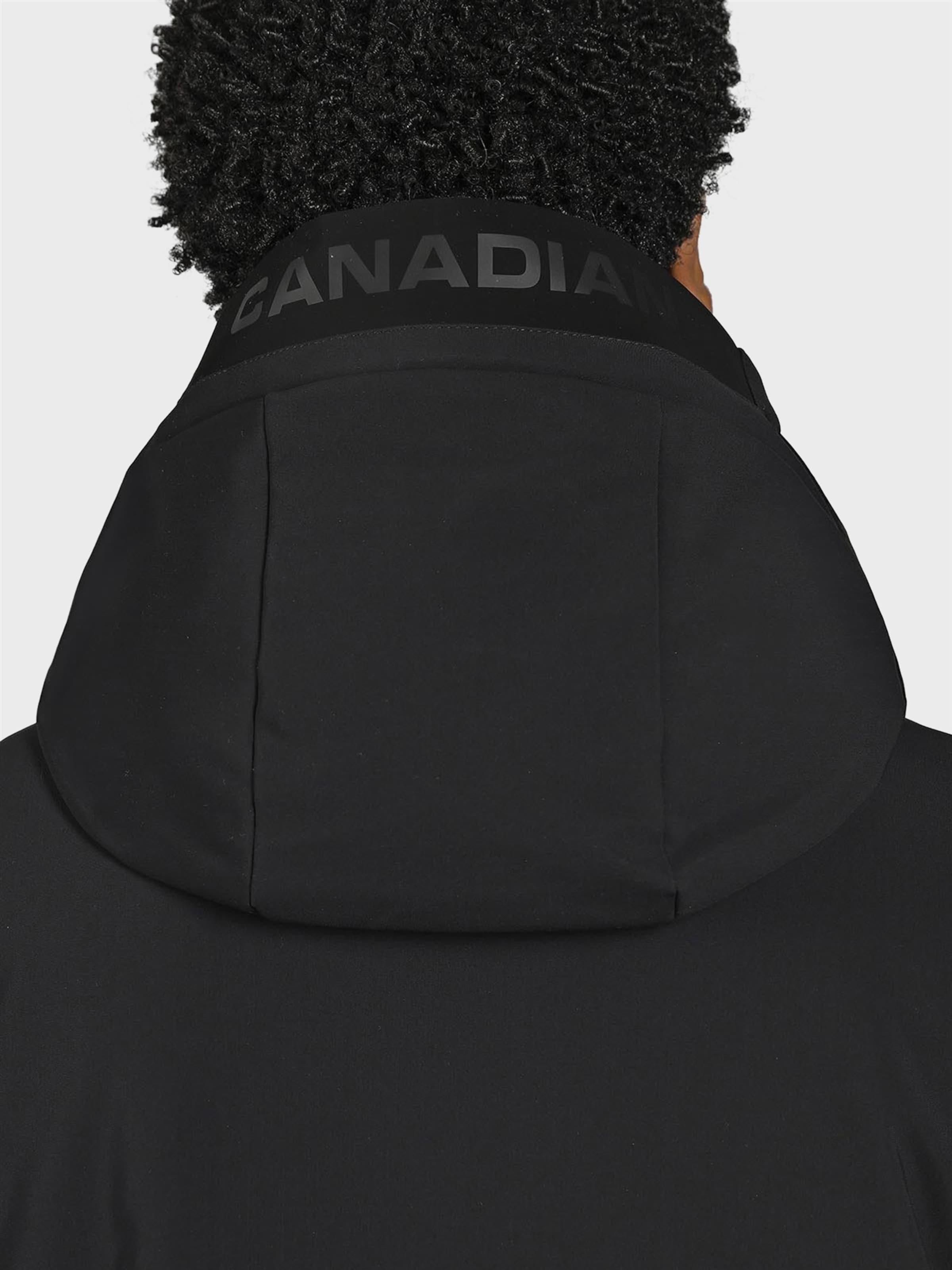 Canadian Classics Between-seasons parka 'Nelson' in Black