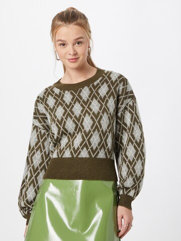 JDY Sweater 'BATE' in Green: front