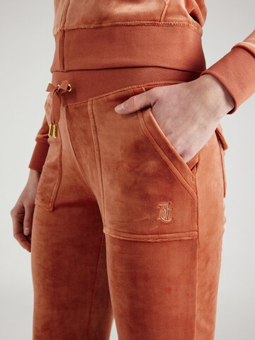 Flared Pantaloni 'DEL RAY' di Juicy Couture in marrone