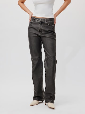 Loosefit Pantalon 'Gianna' LeGer by Lena Gercke en marron : devant