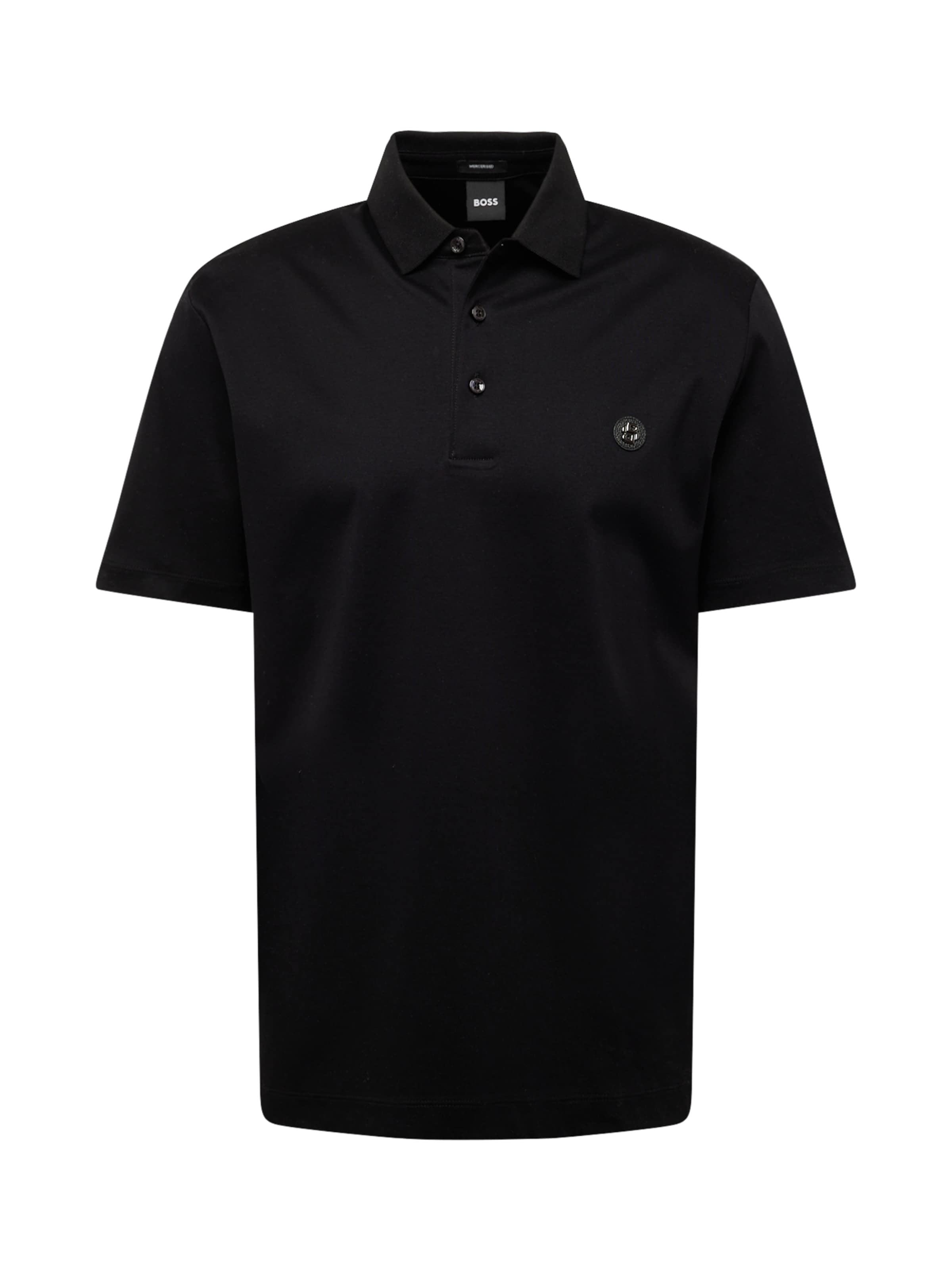 BOSS T-shirt 'C-Parris 01' i svart: framsida