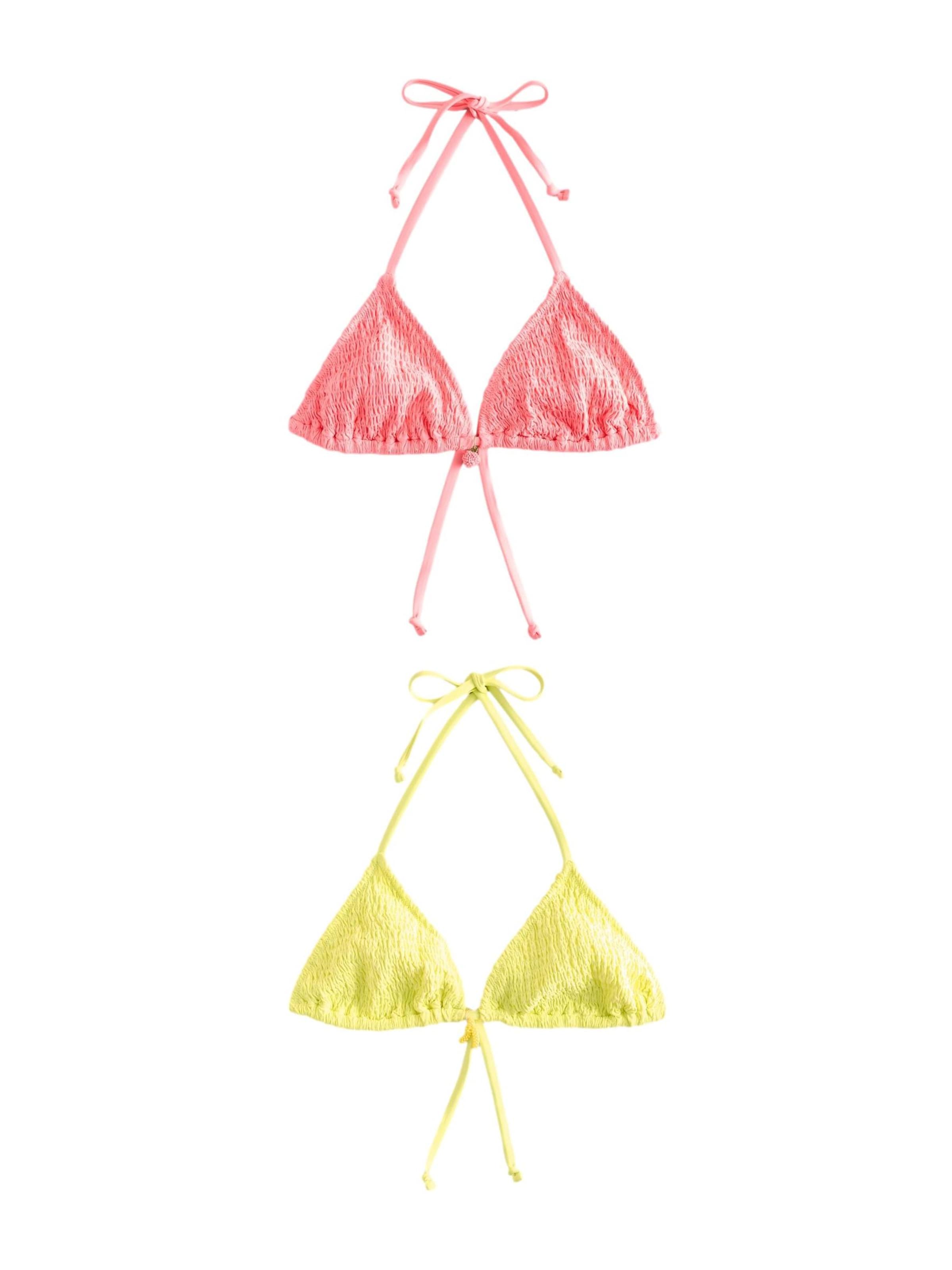 Next Triangel Bikinioverdel i gul: forside