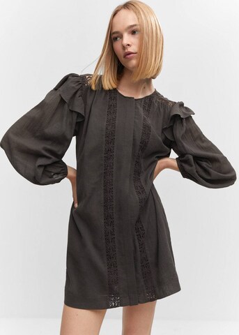 Robe 'Charlote' MANGO en gris : devant