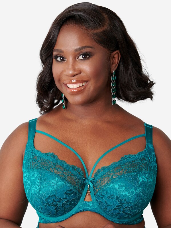 SugarShape Bra 'Eliana' in Petrol