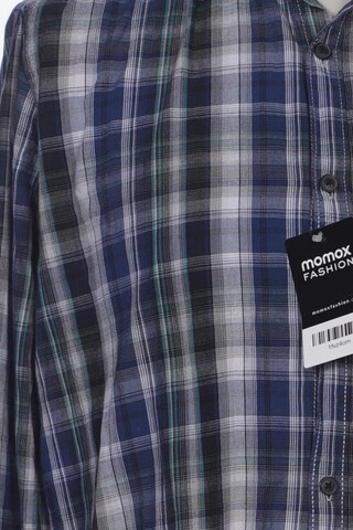 PIONEER Button Up Shirt in M in Blue