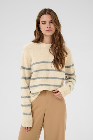 CULTURE Trui 'Katrina' in Beige: voorkant