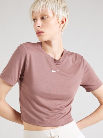 purpurinė Nike Sportswear Marškinėliai 'Essential'