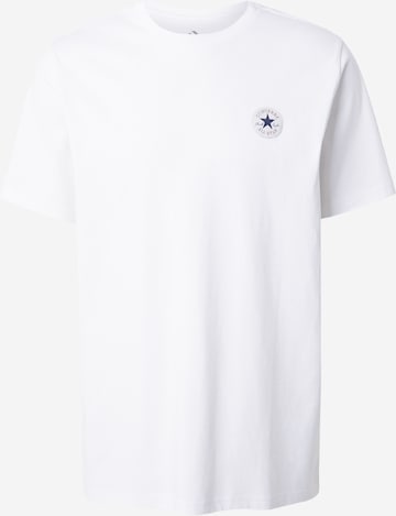 T-Shirt 'CHUCK' CONVERSE en blanc : devant