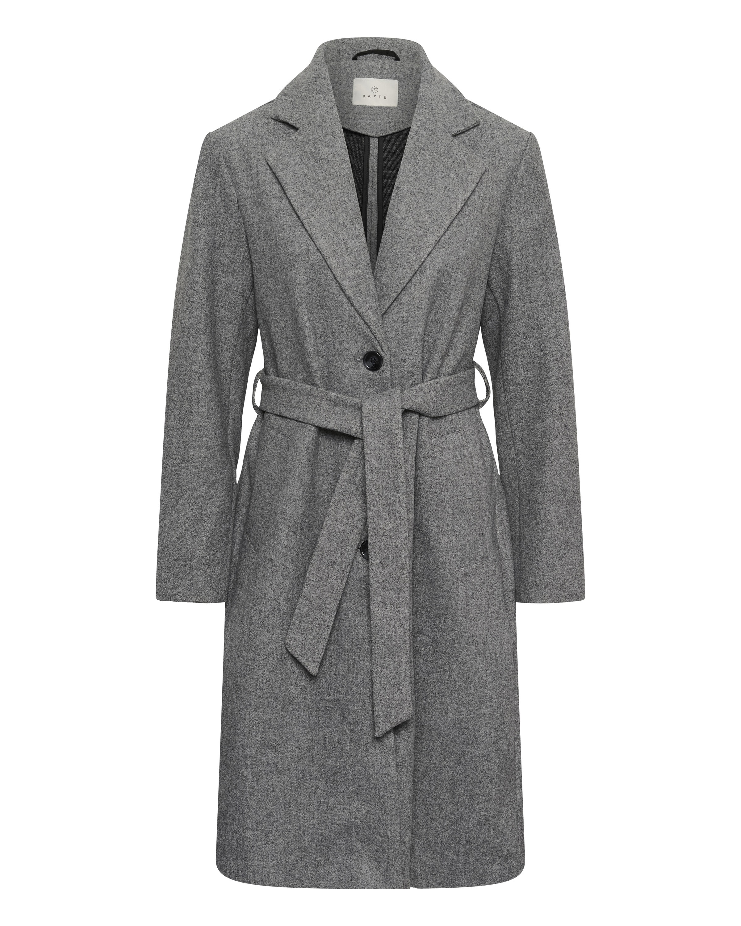 Manteau mi-saison 'Saturn' Kaffe en gris : devant