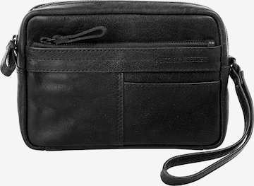 Poche ventrale Spikes & Sparrow en noir : devant