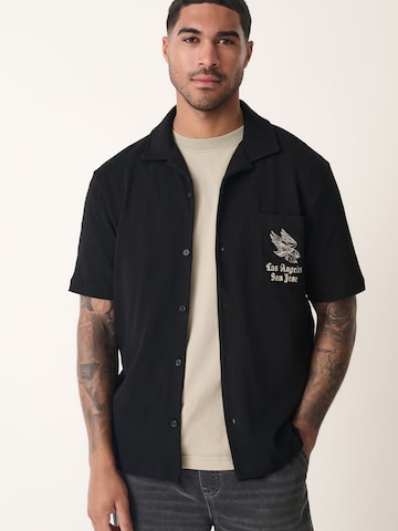 Next - Regular Fit Camisa em preto