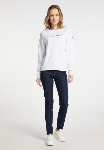 DreiMaster Maritim Sweatshirt in White