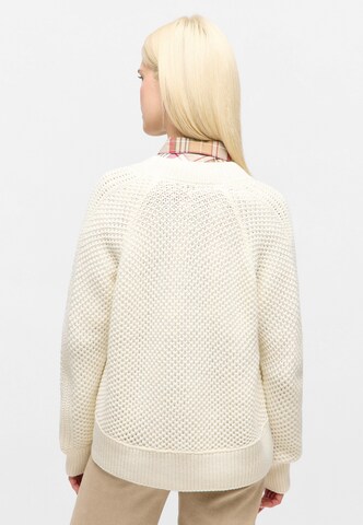 ETERNA Strickjacke in Weiß