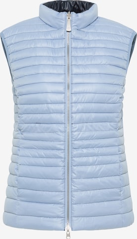 Barbara Lebek Vest in Blue: front