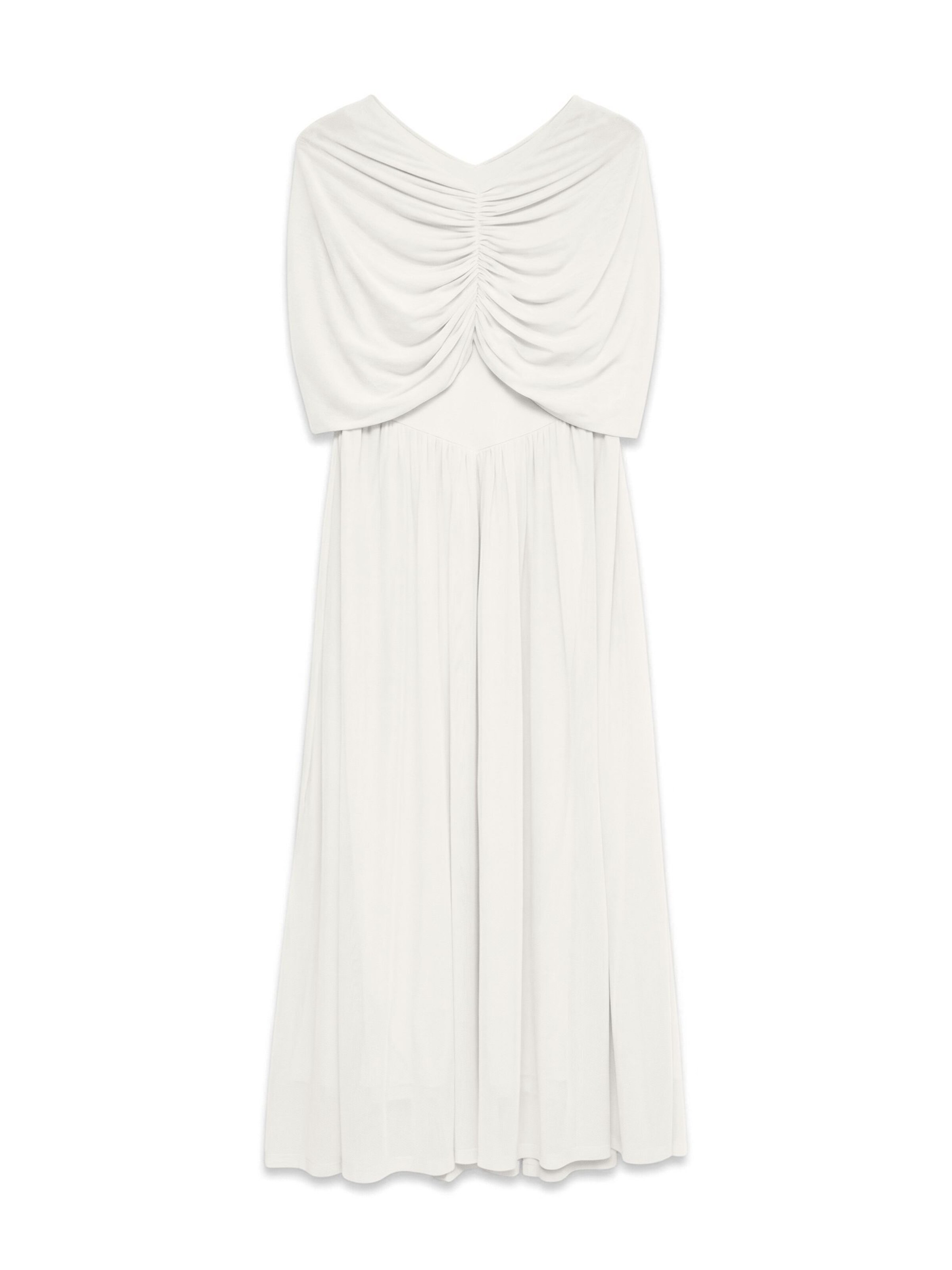 Robe de soirée 'VMRosetta' VERO MODA en blanc : devant