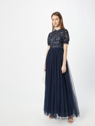 Maya Deluxe Evening Dress in Blue