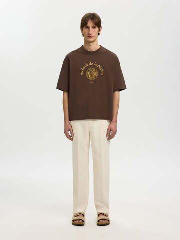 SELECTED Bluser & t-shirts i brun