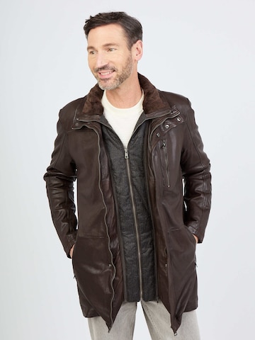 JCC Tussenjas in Bruin: voorkant