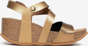 Bayton Sandaler med rem i guld