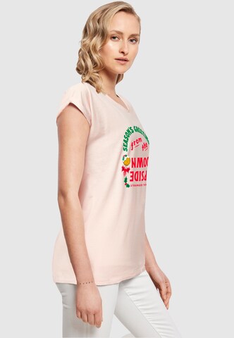 ABSOLUTE CULT Shirt ' Stranger Things' in Pink