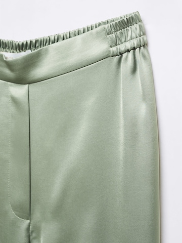 Loosefit Pantaloni 'Massim' de la MANGO pe verde