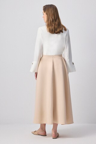 Touche Prive Rok in Beige