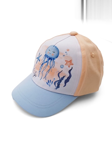 MAXIMO Hat 'MINI GIRL-Cap Qualle Klettverschluß' in Pink: front