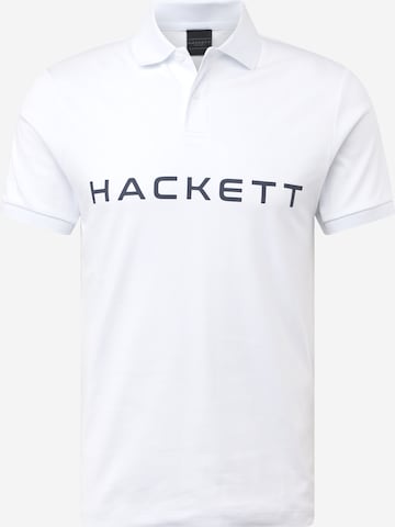 T-Shirt 'ESSENTIAL' Hackett London en blanc : devant