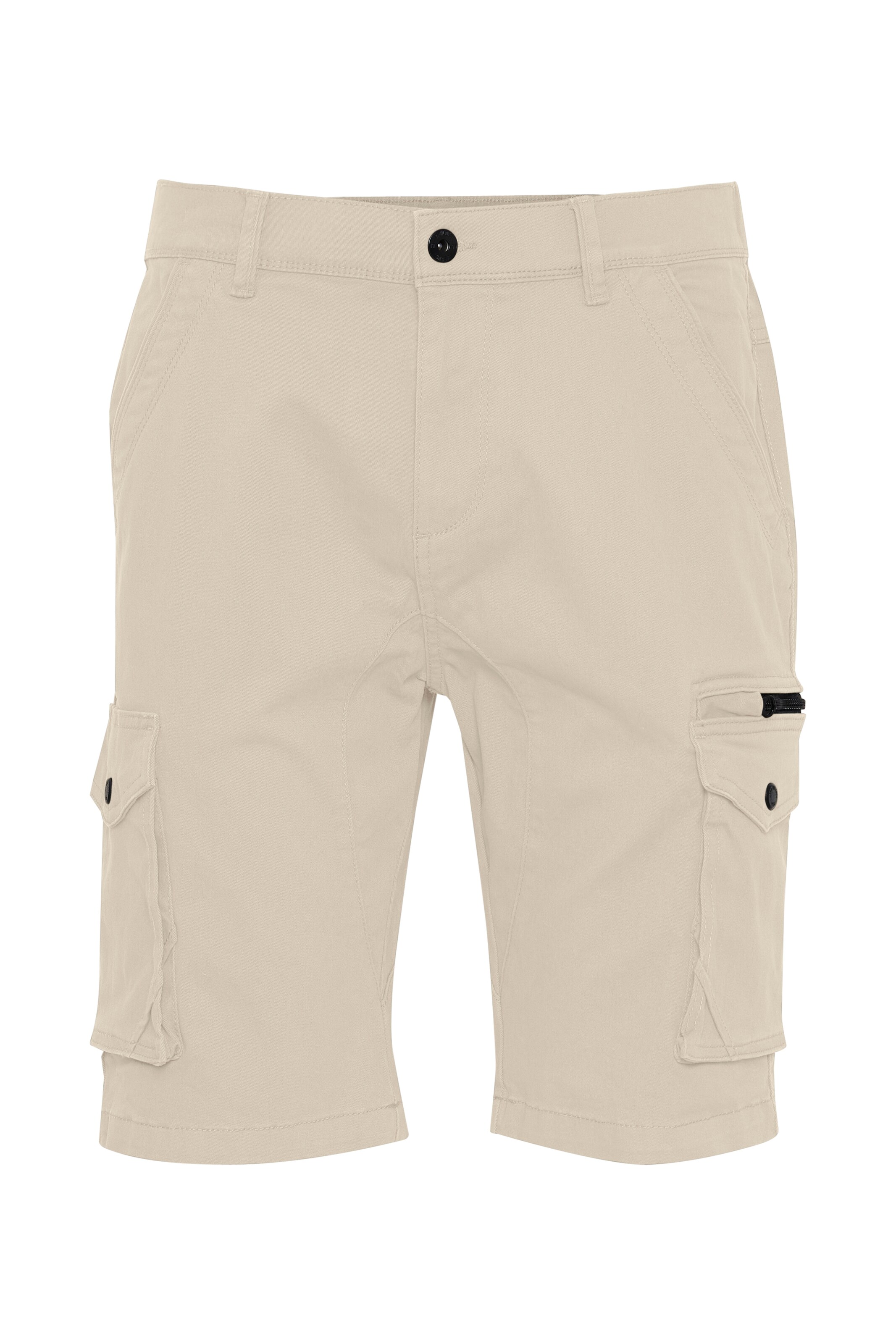 INDICODE JEANS Shorts 'Ronjo' in Beige: Vorderseite