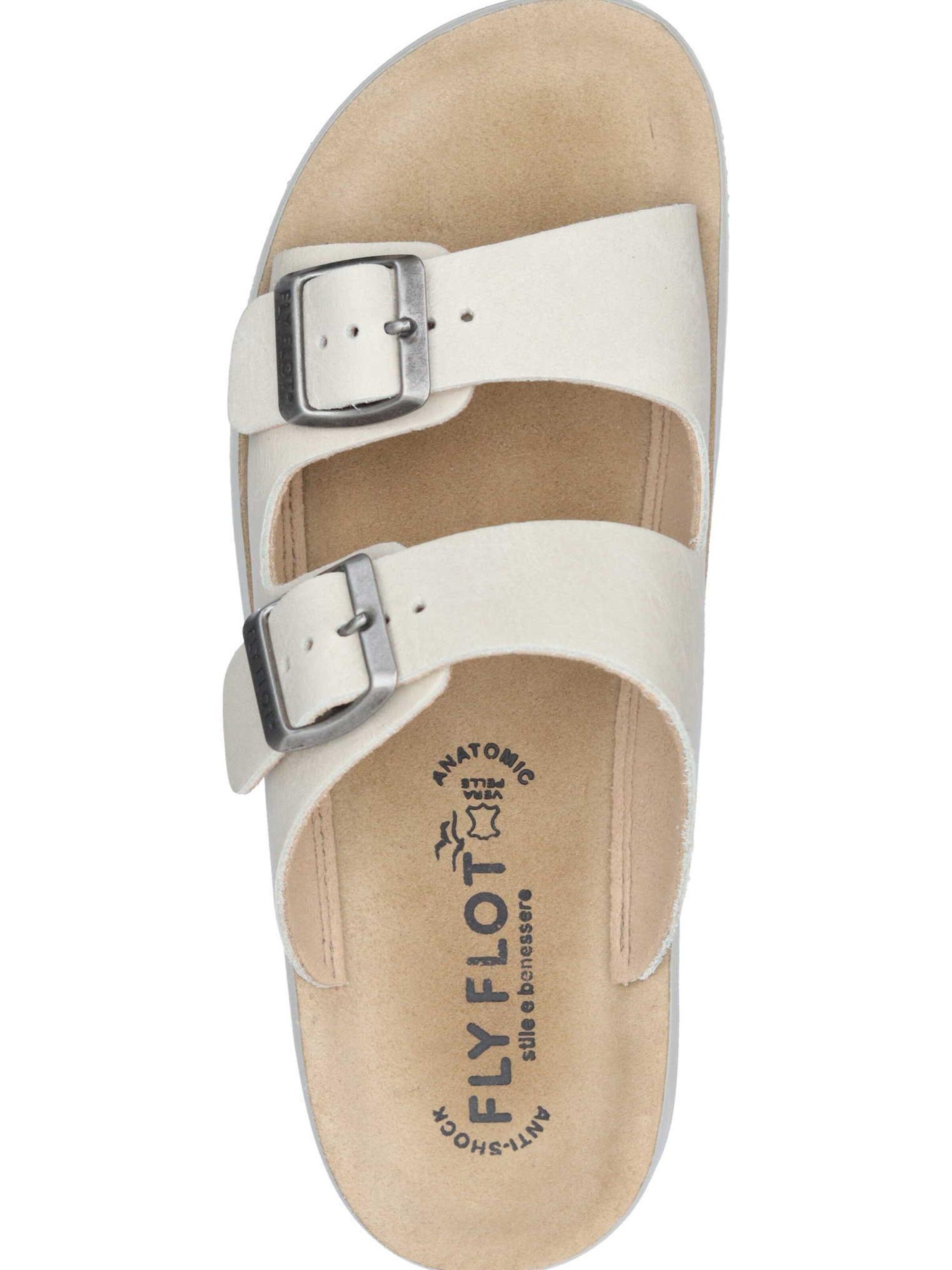 FLY FLOT Mules in Beige