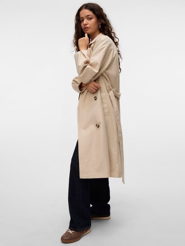 VERO MODA Tussenmantel 'VMDoreensoffy' in Beige