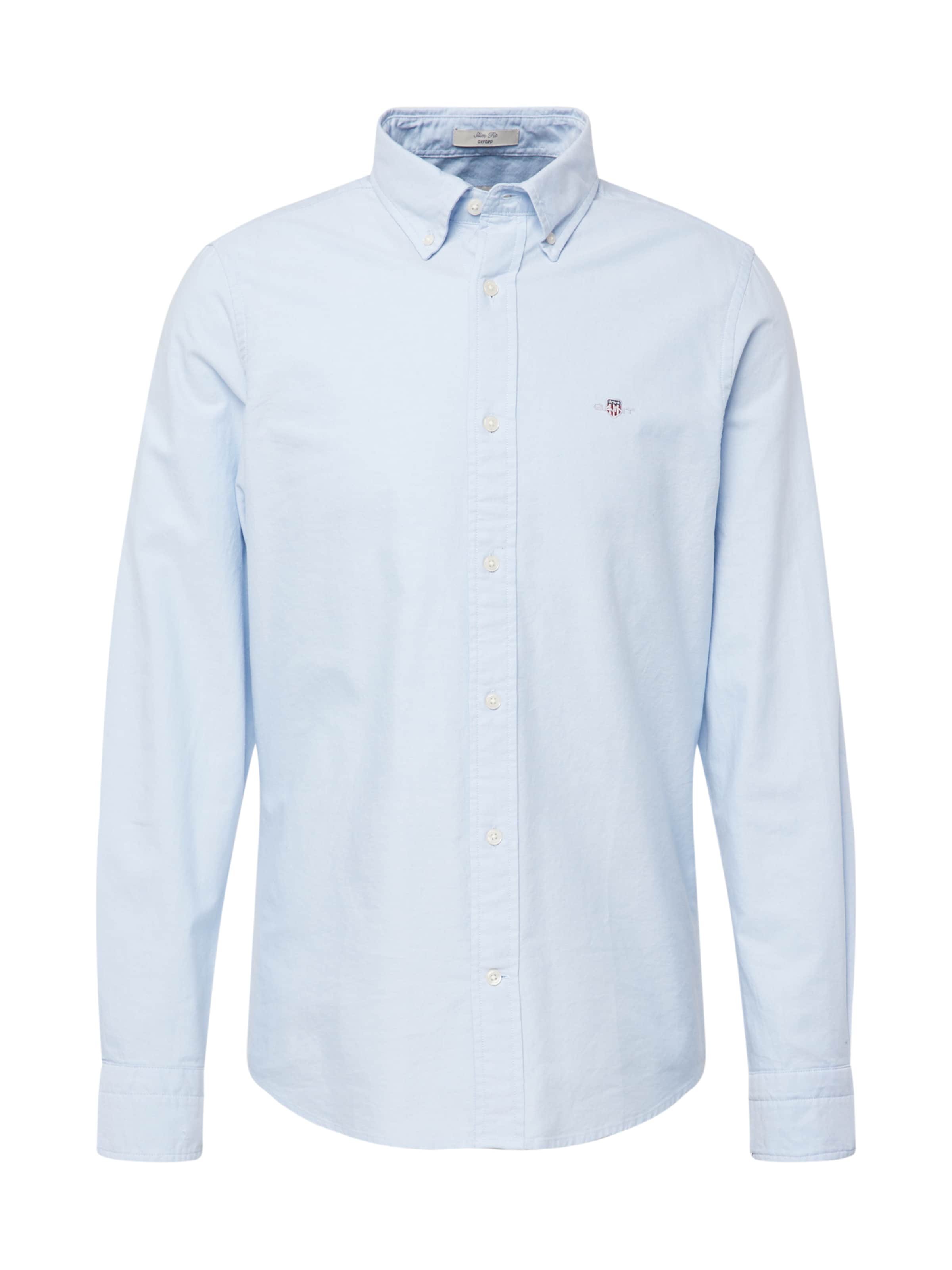GANT Slim fit Button Up Shirt in Blue: front