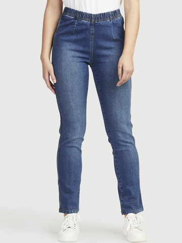 Cellbes of Sweden Slim fit Jeggings in Blue: front