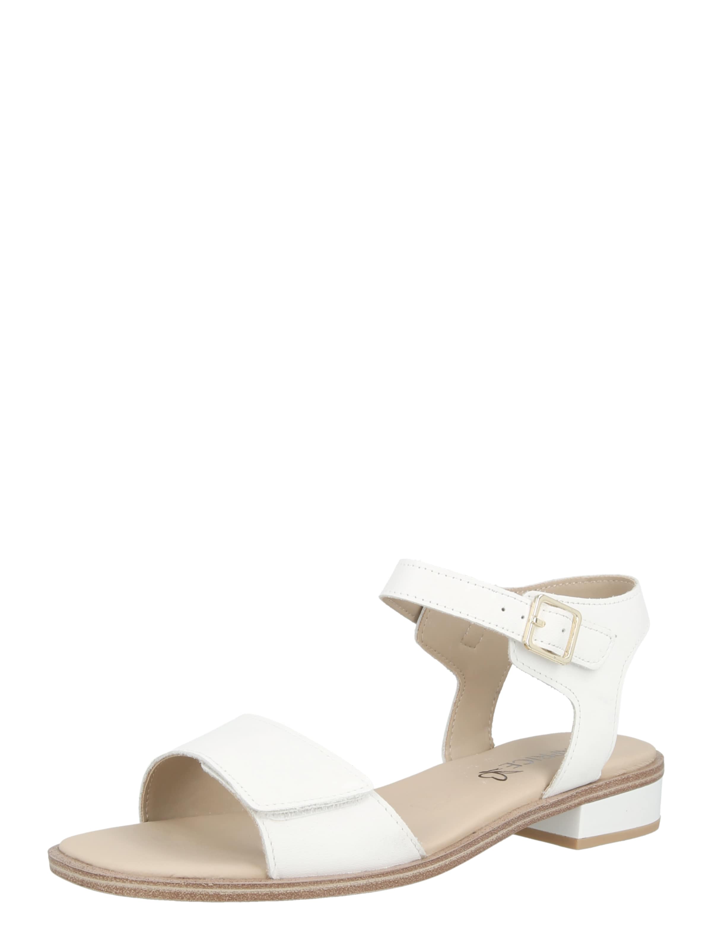 balts CAPRICE Sandales: no priekšpuses