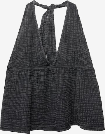 Pull&BearTop - siva boja: prednji dio